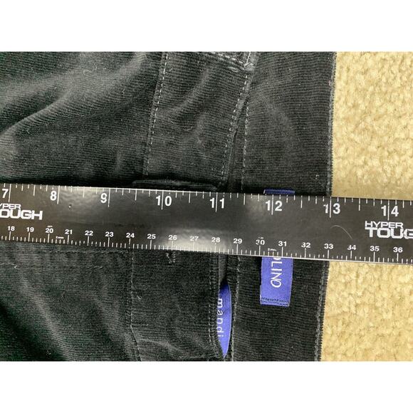 Bandolino Mandie Women’s Size 12 Green Corduroy Straight Leg Cotton Blend 773 - Picture 8 of 10